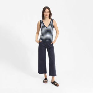 The Cotton Double V Tank